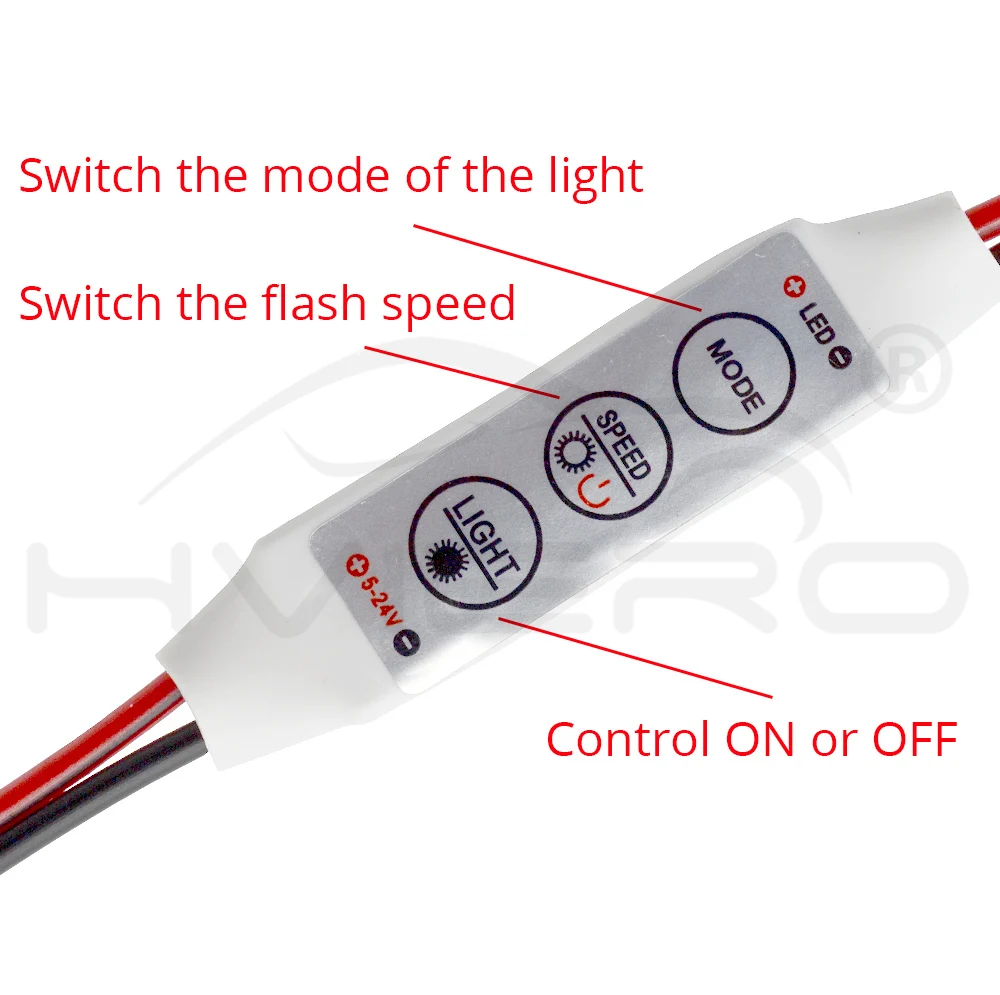 2X мини-одноцветный светодиодный светильник, мини диммер, контроллер с 3 кнопками для 2835 3528 5050 светодиодный 5-30 в, гибкий светодиодный светильник, праздничный светильник ing