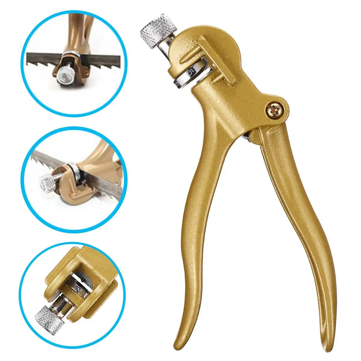 

Dresser Bifurcated Saw Tooth of Saw Chain Cutter Ejecting 7" Woodworking Band Saw Pliers Sawtooth Cutter Picking Punch Saw Line