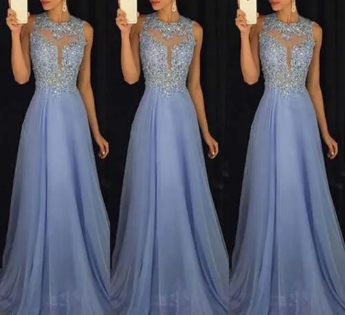 

New Fashionable Ladies Bridesmaid Prom Ball Gown Formal Party Dress Women Floral Long Dresses