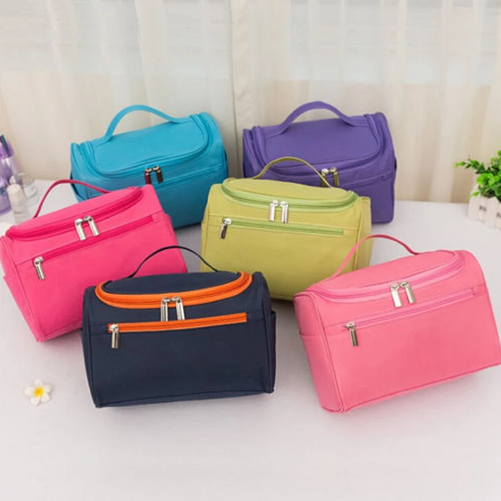 Women Large Cosmetic Make Up Cases Multifunction Expandable Travel