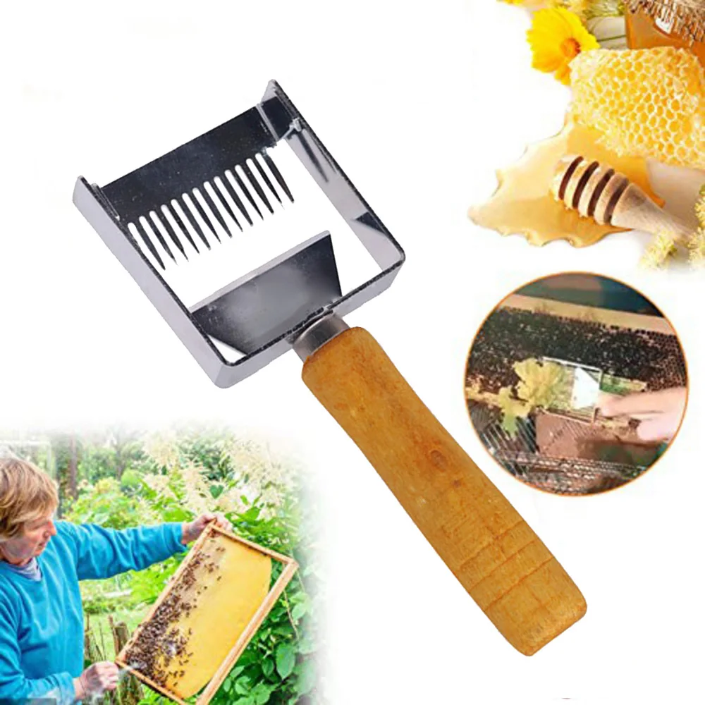 

Needle Honey Knife Sparse Shovel Cutter Honey Scraper Bee Shovel Comb Bees Cut Honey Knife Cover Beekeeping Tools