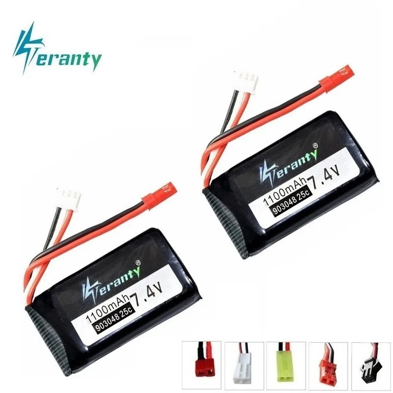 7 4 в 1100 мАч 903048 LiPo Батарея для Wltoys V353 A949 A959 A969 A979 k929 V игрушечных моделей