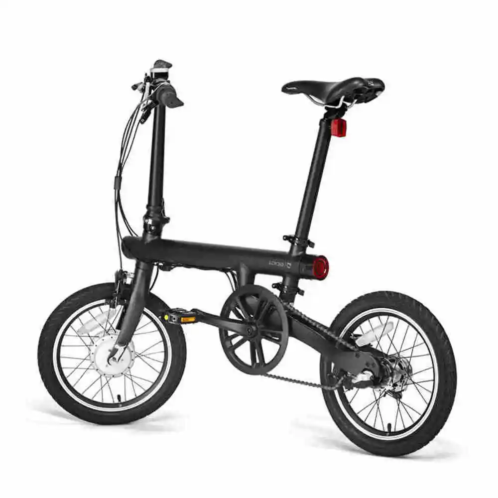 Envío Gratis 16 pulgadas de Xiaomi Qicycle bicicleta eléctrica Mijia envío gratis Mini batería de bicicleta inteligente urbana plegable oculta