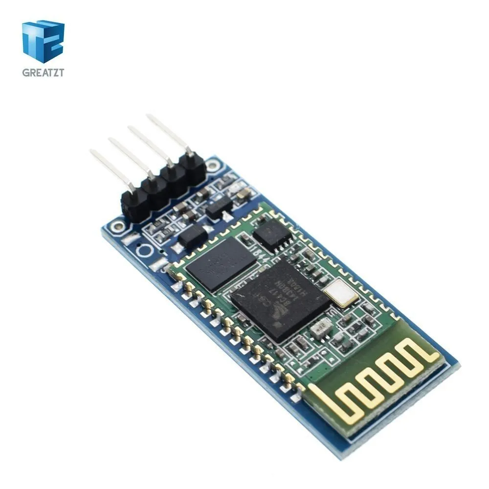 

1PCS HC06 HC-06 Wireless Serial 4 Pin RF Transceiver RS232 TTL Bluetooth Module Plug-in for arduino