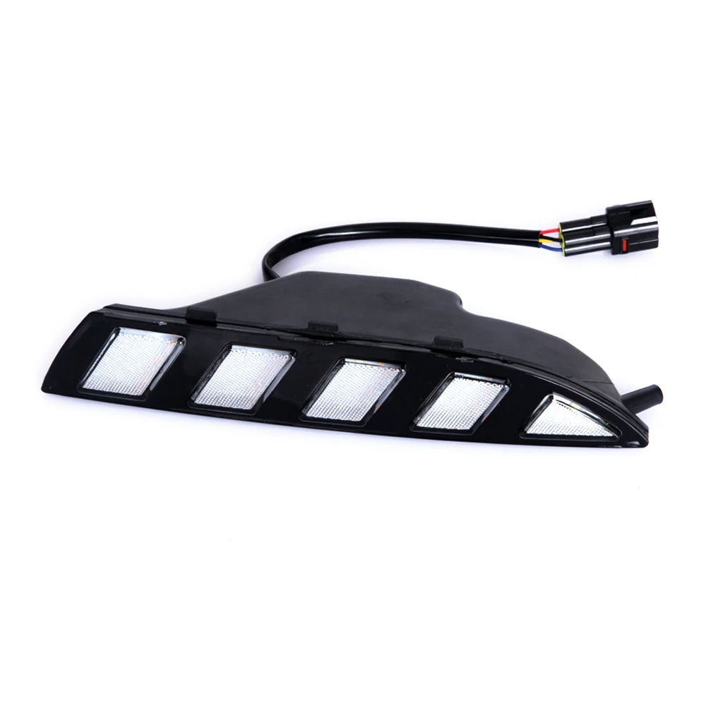 3 цвета светодиодный дневные ходовые огни для VW Scirocco 2010 2011 2012 2013 2014 светильник с