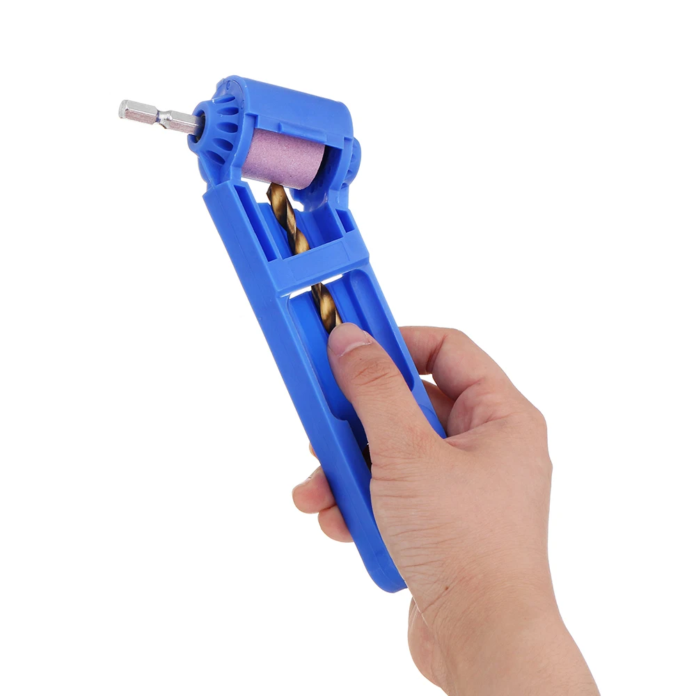 

Portable 2-12.5mm Grinding Wheel Drilling Machine Drill Bit Sharpener Corundum Powered Tool for Drill Polishing