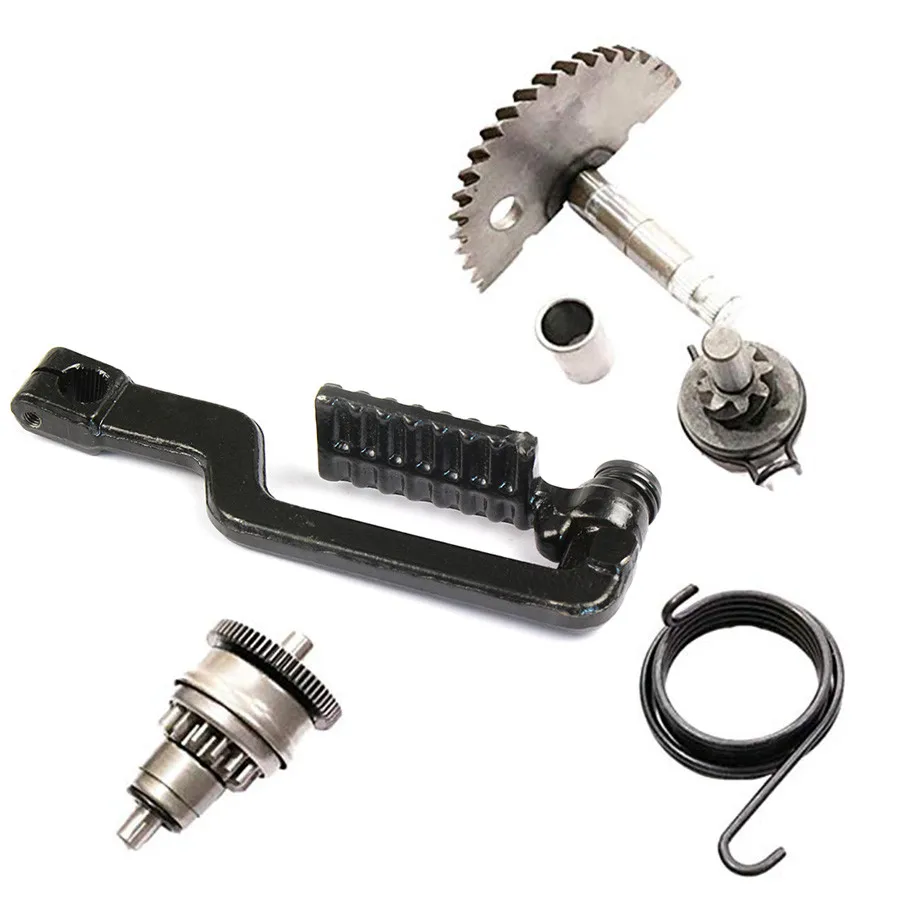 

Kick Start Gear Kits with Spring Idle Gear Shaft Kit For GY6 49cc 50cc 80cc 139QMB Scooter Moped ATV