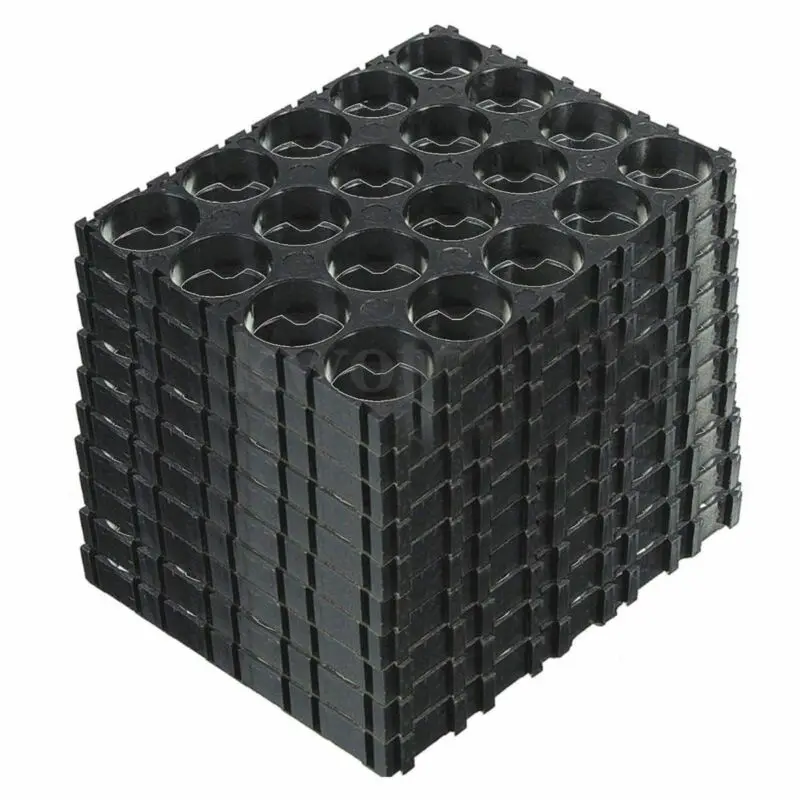 10*3x5 Cell 18650 Batteries Spacer Radiating Shell Plastic Heat Holder Bracket