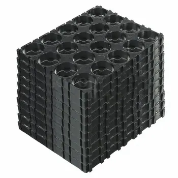 

GTF 10X 18650 Battery Pack Spacer Radiating Shell Plastic Holder Bracket 18.4mm 4X5