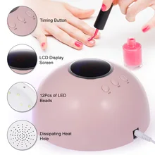 24 W Звезда 6 Зарядка через usb лампа, Сушилка для ногтей Портативный Светодиодный УФ-сушка для ногтей лампы для отверждения интеллектуальные ногти на руках, ногти на ногах гель отверждения инструмент