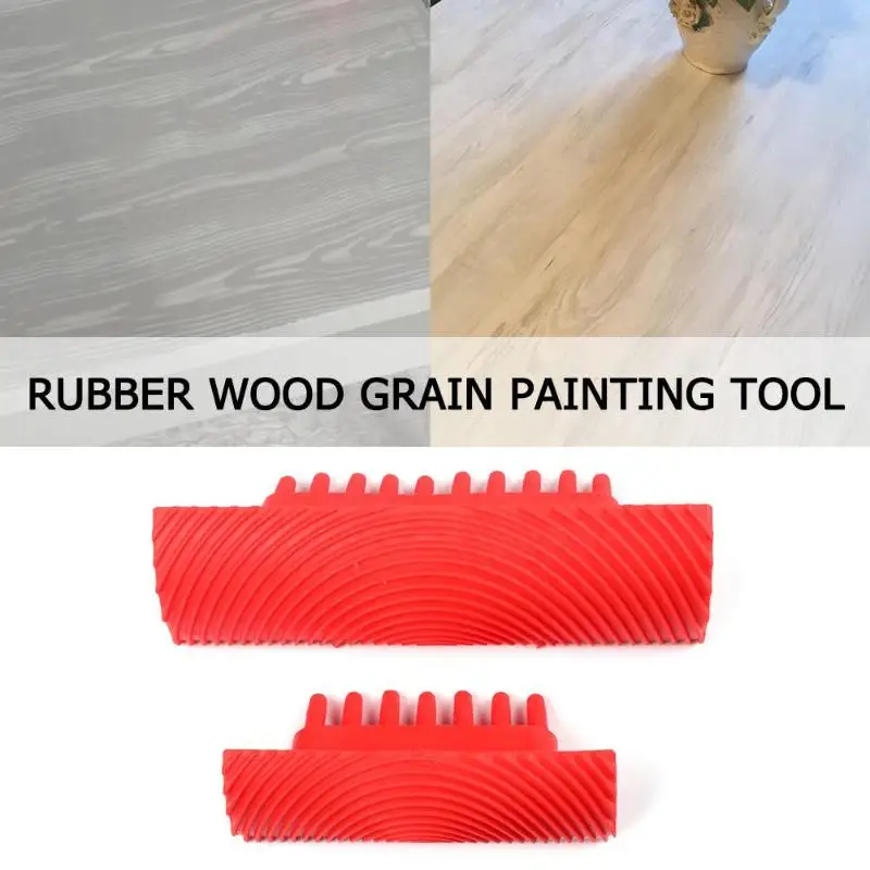 2Pcs/set 3 / 6 Inch Paint Roller Imitation Wood Grain Brush Wall rodillo pintura sets Wall Texture Art Painting Tool|Paint Tool Sets|   - AliExpress