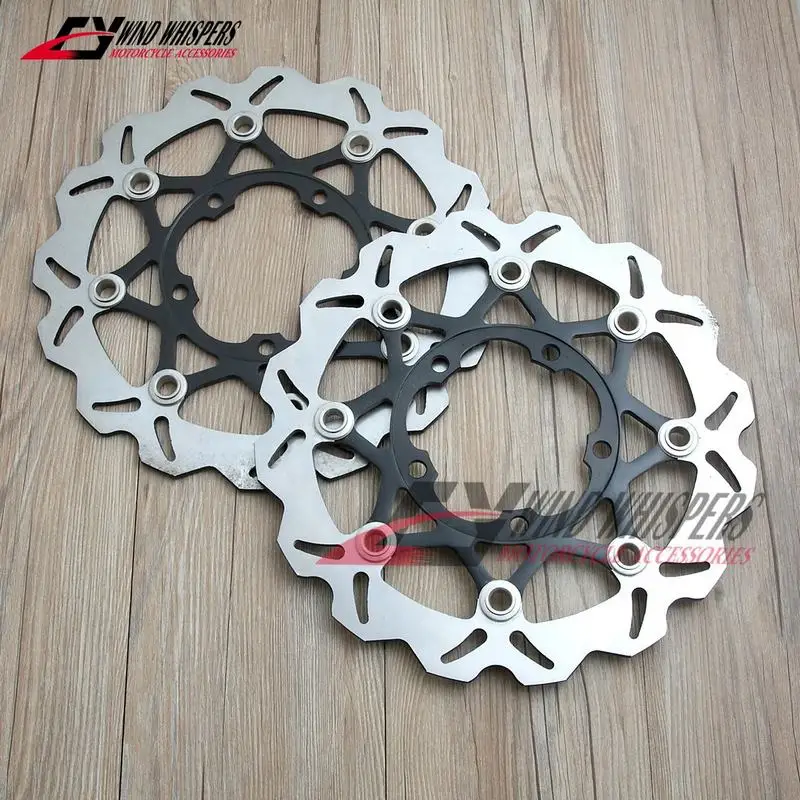 Цветочный диск переднего тормоза мотоцикла ротор для Suzuki GSXR600 750 06 07 K6 GSXR1000 2005-2008 K5