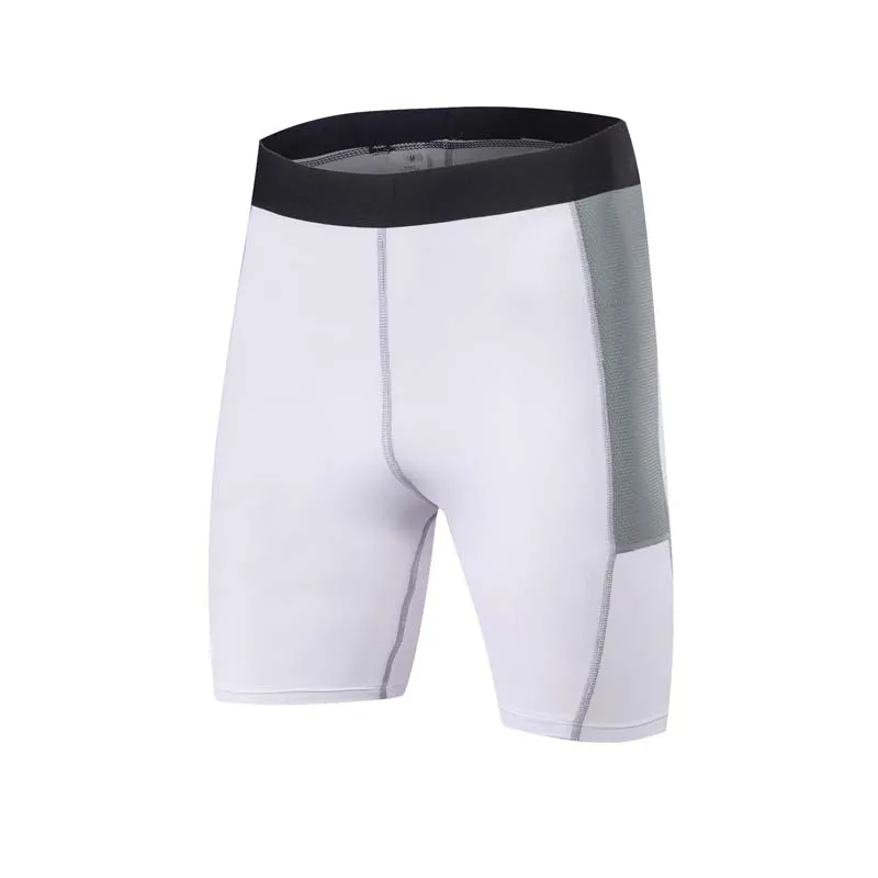 Для Мужчин's быстросохнущая пота с коротким для мужское трико шорты Pro спортивные Фитнес спортивные шорты для тренировок