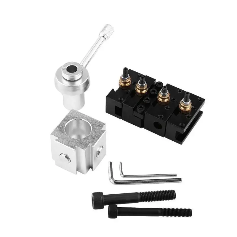 

Mini Lathe Quick Change Tool Post Facing Milling Turning Tool Holder Clamp Small lathe tool holder