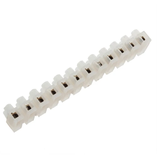 

1 pcs 12-Position Wire Connector Plastic Barrier Terminal Block 10A DropShipping Top Sale