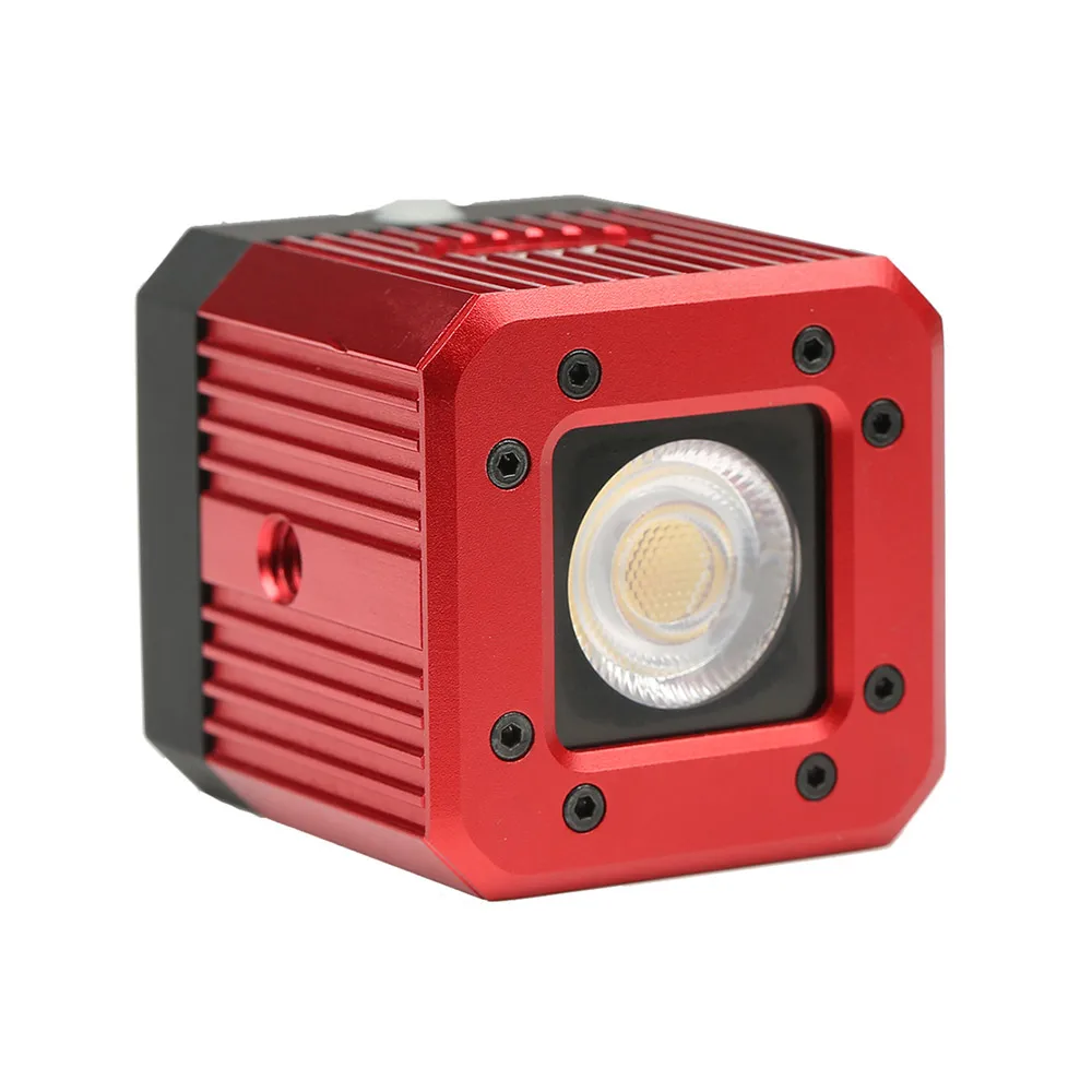 

Waterproof Cube LED Video Light 5600K Diving Fill Light Strobe Flash w/ 1/4"Screw for Canon Nikon Sony for GoPro Action Camera