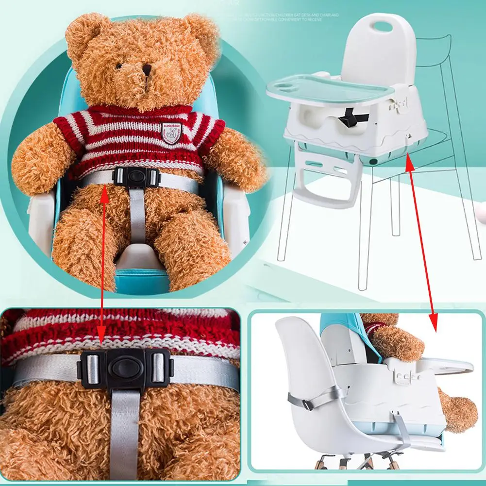 Cena Kidlove wielofunkcyjny regulowany dziecko dzieci bezpieczeństwa jadalnia wysokie krzesło Booster z kołami siedzenia ciepła poduszka nowy wysokiej jakości