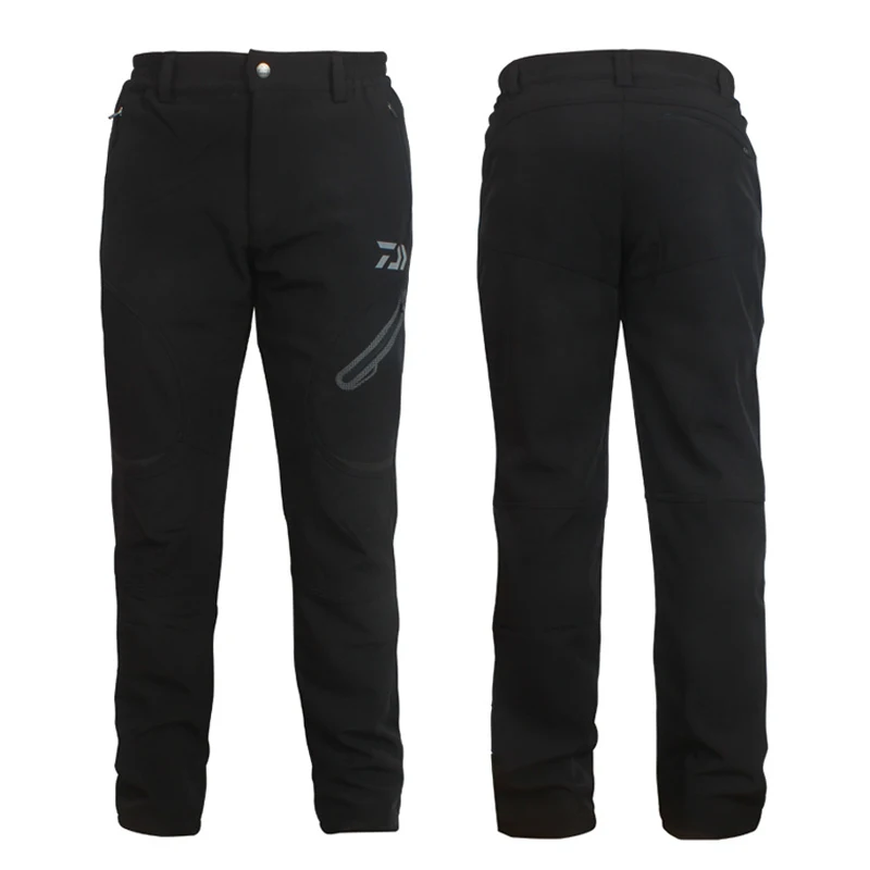 

New Outdoor Fishing Pant Winter Fleece Thickening Clothing Hiking Climbing Waterproof Windproof Pant Long Pant for Men Women