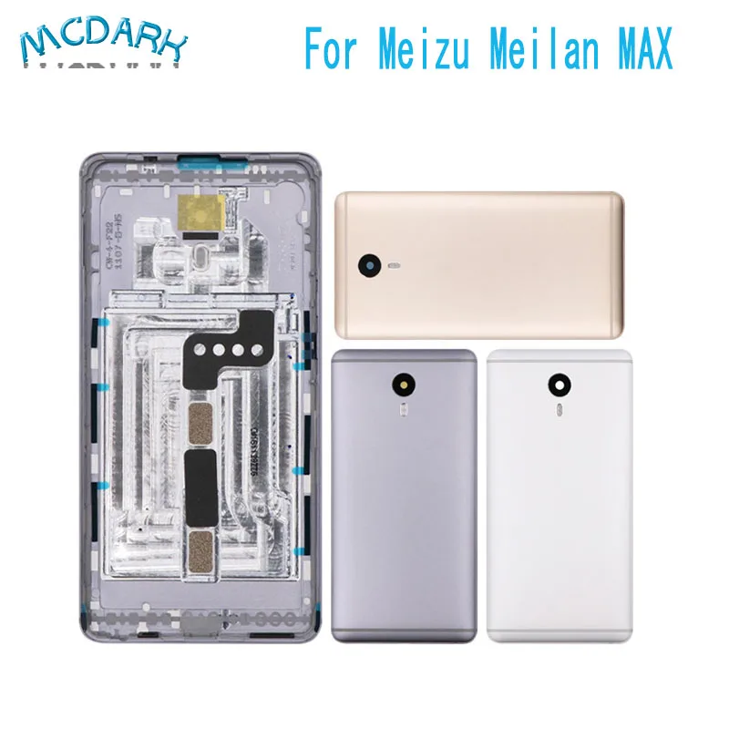 Задняя крышка аккумулятора 6 0 дюйма для Meizu M3 Max Meilan мобильный телефон запасные