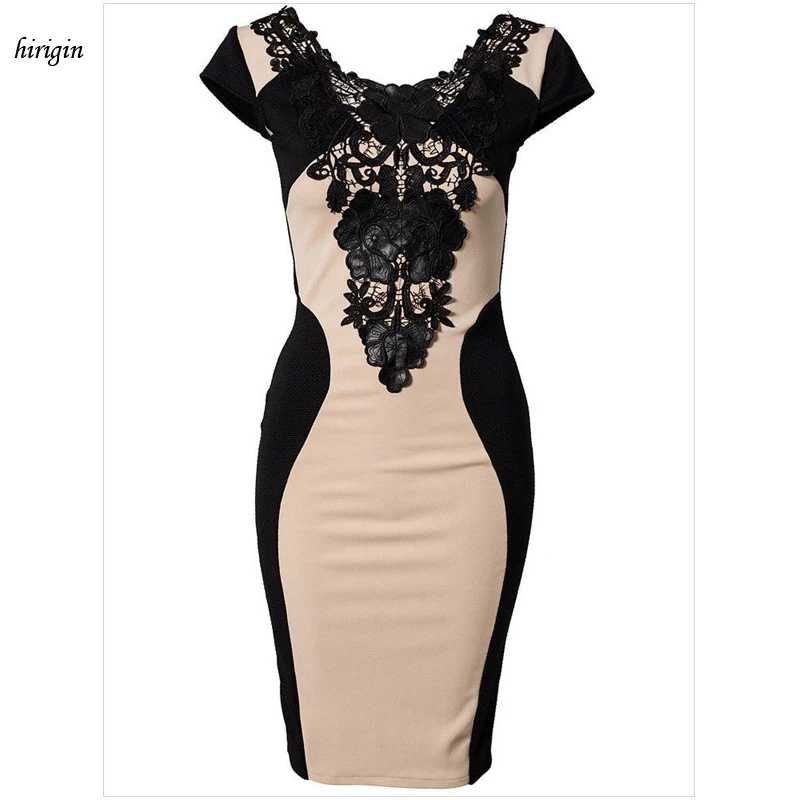 Vestidos летнее элегантное женское повседневное однотонное с коротким рукавом
