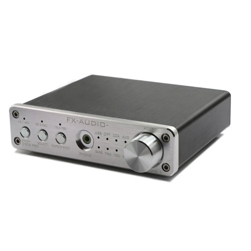 FX audio D302Pro 20 Вт + Цифровой HiFi усилитель коаксиальный Оптический USB AUX для наушников