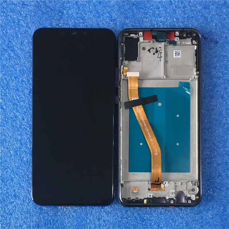 

Original Axisinternational LCD Frame For 6.3" Huawei Nova 3 PAR-LX1 INE-LX2 LCD Display+Touch Digitizer For Nova 3 Display Frame