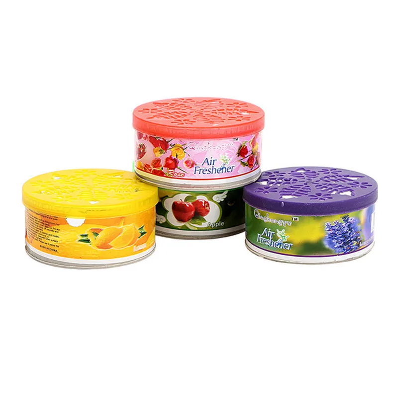 

Deodorizing Solid 70g Office Scent Air Freshener Indoor Home Car Auto Decor Fruit Flower Ornament