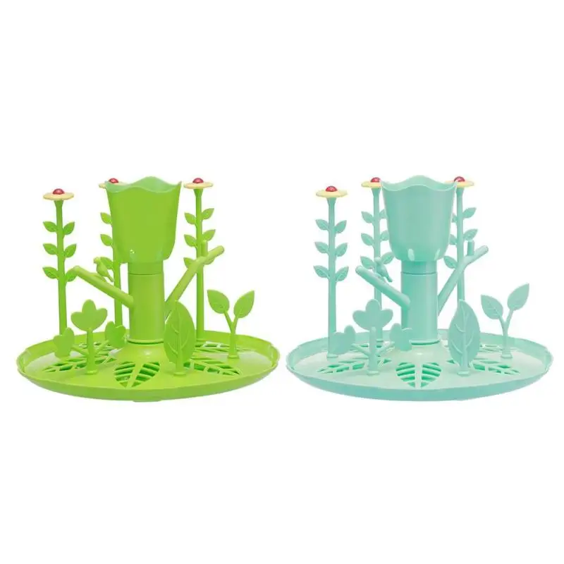 

2019 Baby Milk Bottle Drying Rack Nipple Shelf Pacifier Cup Holder Infant Feeding Bottle Pacifier Drying Rack for Cup