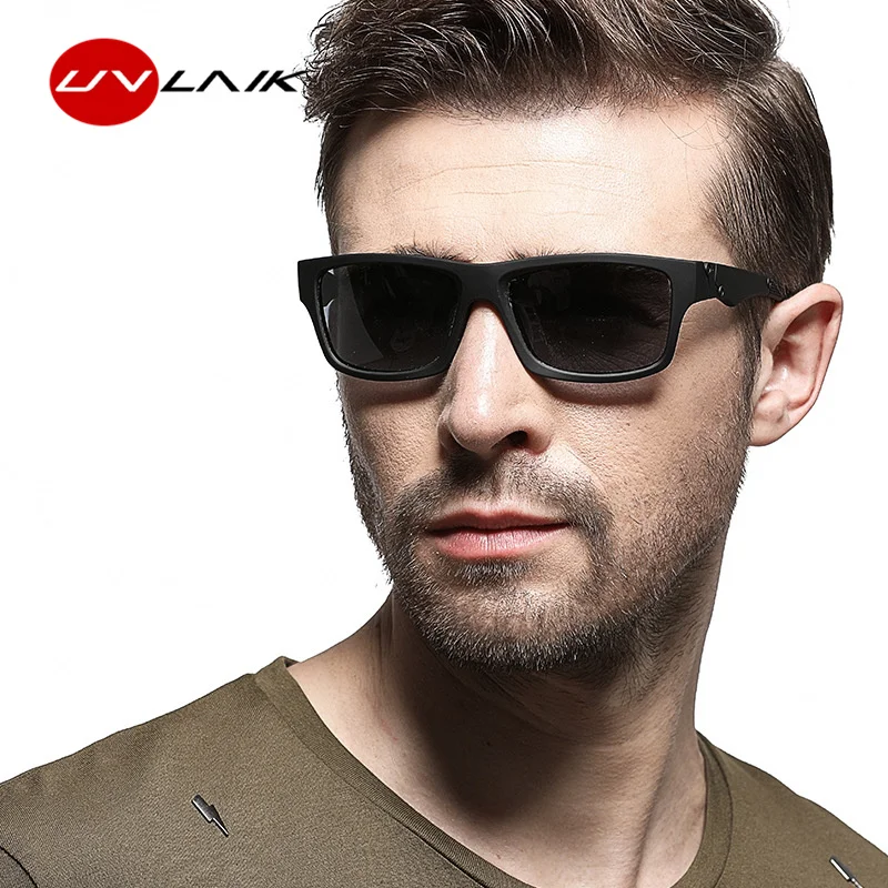 

UVLAIK HD Polarized Lens Sunglasses Men Sports Driving Sun Glasses For Men Luxury Brand Designer Male Vintage Shades Eyewear