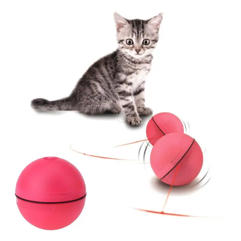 Cat Dog LED Laser Red Light Electronic Rolling Ball Perfect Toy Keep Your Pet Busy Cat Interactive Laser Ball Electric Funny Toy Cat Dog LED Laser Red Light Electronic Rolling Ball Perfect Toy Keep Your Pet Busy Cat Interactive Laser Ball Electric Funny Toy