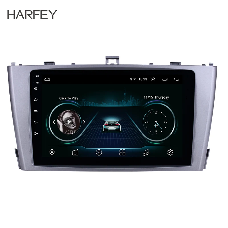 

Harfey Android 8.1 GPS Navigation 9" Radio for 2009-2013 Toyota AVENSIS with Bluetooth SWC support DVR car multimedia player