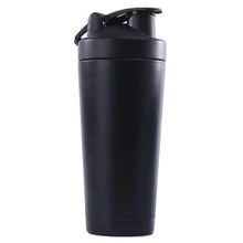 Шейкер 26 унц. Двойной нержавеющая сталь Изолированная бутылка для воды лайнер медь покрытием автомобиля чашки Спорт на открытом воздухе