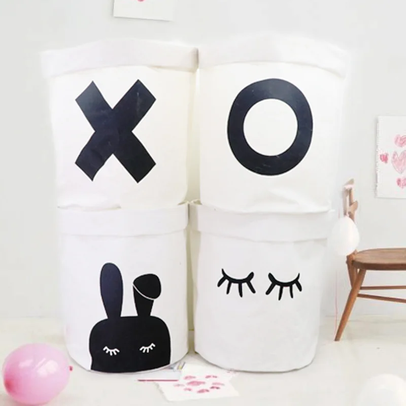 لطي حقيبة الغسيل سلة القطن الكتان تعرقل القذرة غسل الملابس لعبة التخزين المنظم مع المحمولة مقابض