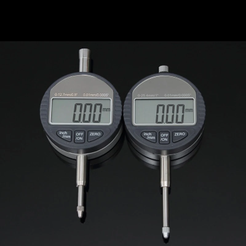 MX-DEMEL 0.01mm Electronic Micrometer Digital Metric/Inch Range 0-12.7mm Dial Indicator Gauge | Инструменты
