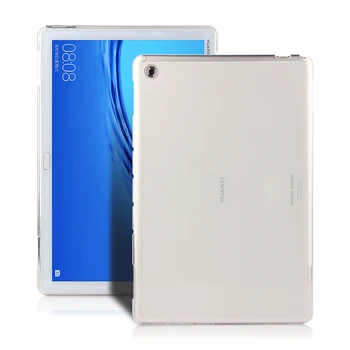 

For Huawei MediaPad M5 lite 10 Case 10.1 Soft TPU Cover For mediapad m5 lite10 BAH2-L09 W19 DL-AL09 W09 10.1"Tablet PC back case