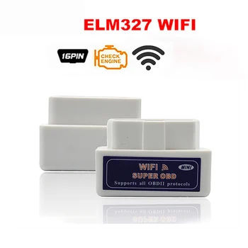 

ELM327 Wifi PIC18F25K80 Chip Works Diesel Cars Hardware V1.5 Software V2.1 for iOS/Android