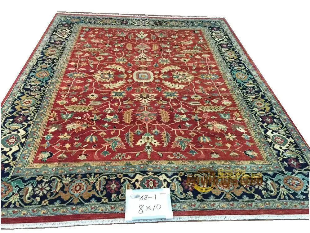 Оригинальная экспорта турецкий ковры ручной работы OUSHAK победит ковер из чистой шерстяной X8-1 8x10gc47zieyg28