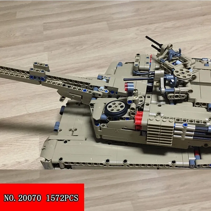 

New Lepin 1572pcs Technology Series Building Blocks Remote Control Edition Tank War Chariot Assembling Alpinia Toys Block 20070