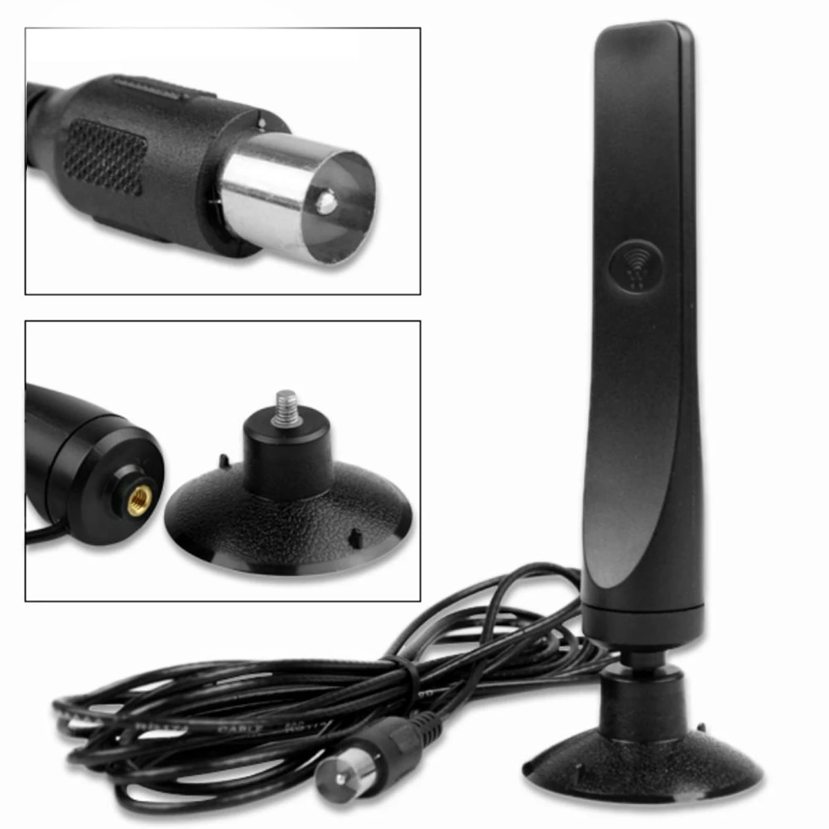 SOONHUA 12dBi воздушная комнатная ТВ антенна для DVB T TV HD Digital Freeview усилитель с высоким