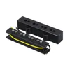 Juego de pastillas de bajo de guitarra Alnico 5 JB, conjunto de 4 cuerdas, cuello y Puente, negro, nuevo ► Foto 3/6