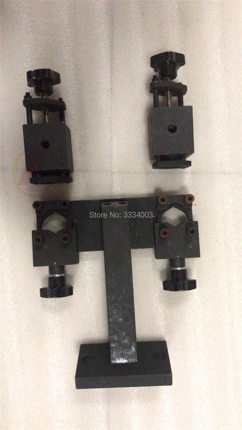 US $110.00 N02 Common Rail Injector Stand Frame With 2PCS Diesel Oil Collectors Used On Common Rail Test Bench For Bosch Denso And Delphi