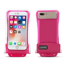 Водонепроницаемые чехлы для мобильных телефонов, чехлы для iphone x 6 plus 7 8 p все модели 6 дюймов пыли воздушной подушкой плавающий мобильный телефон чехол сo шнуром