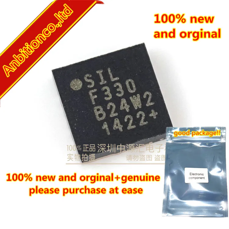 

10pcs 100% new and orginal F330 C8051F330-GMR C8051F330 silk-screen F330 QFN in stock