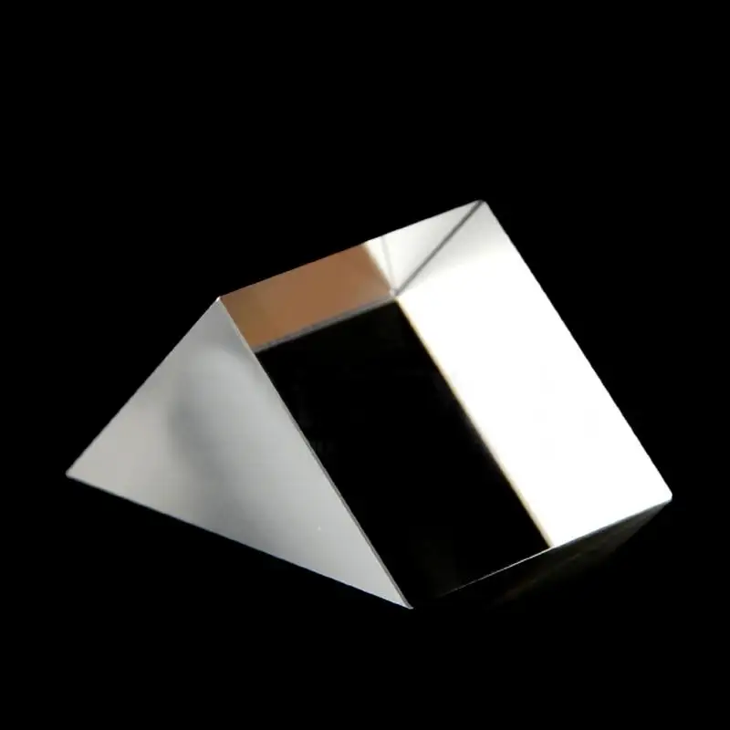 20x20x20mm Optical Glass Prisms Triangular Lsosceles Right Angle K9