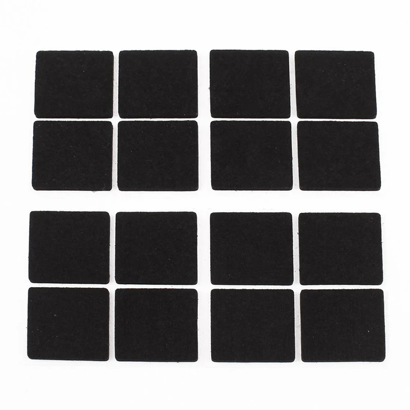 

Furniture Feet Antiskid Protection Pads Felt Floor Protector 16 Pcs