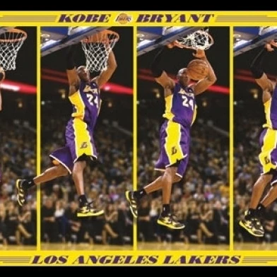 Kobe Bryant 2013 Laminated & Framed Poster (24 x 36)|Plaques & Signs