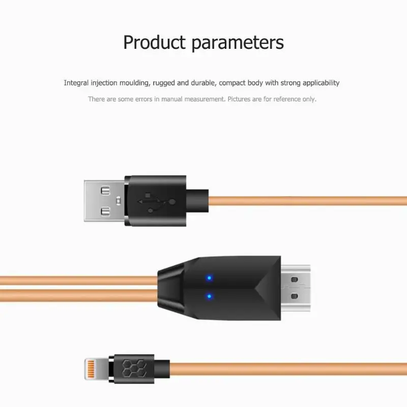 8Pin до 1080 P HDMI HDTV AV кабель переходник для телевизора провода шнура iPhone 6/7/8/X| |