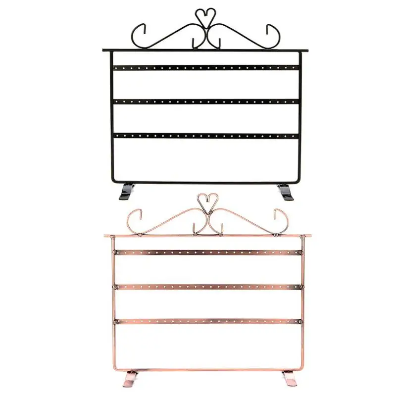 Jewelry Display Stand Holder 3 Layer Metal Earrings Jewelry Nacklace Chain Bracelet Display Rack Je