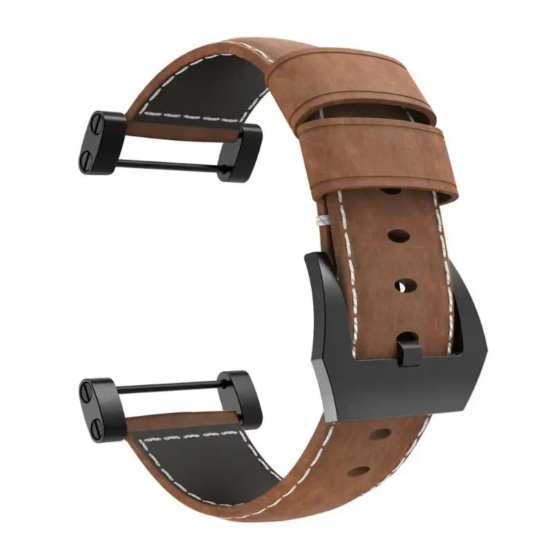 ALLOYSEED 22 мм кожаный регулируемый ремешок для часов браслет ремешок для Suunto Core Смарт часы замена ремешок