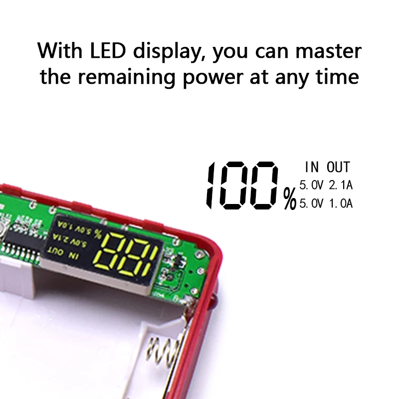 Новое поступление 3 usb порта 5V 2A 5x18650 Блок питания зарядное устройство чехол DIY коробка для IPhone